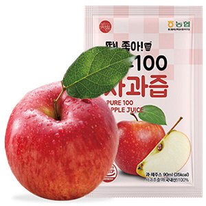 Натуральный 100% яблочный сок Mippeum NFC Pure 100% Apple Juice, 90мл