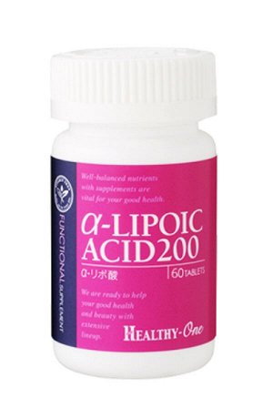Альфа-липоевая кислота для поддержания молодости и активности HEALTHY-One α-Lipoic Acid 200