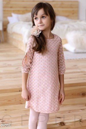 Детское платье-трапеция