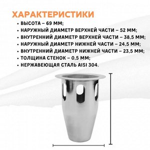 Направляющий конус в диоптр 2 дюйма