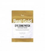 Антивозрастные патчи с золотом тканевые Prreti Real Gold Eye Zone Patch 30шт.(15 пар)