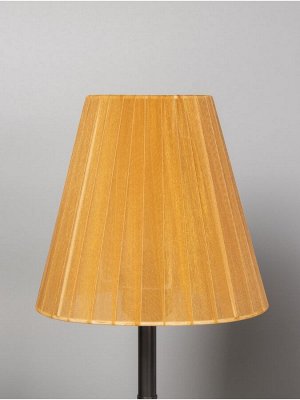 Лампа настольная RISALUX "Рита" 1х40Вт Е27 черный/бронза/коричневый 20х20х40см
