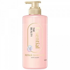 Шампунь "Essential The Beauty" для повреждённых волос разглаживающий кутикулу "Увлажнение и восстановление" 450 мл / 12