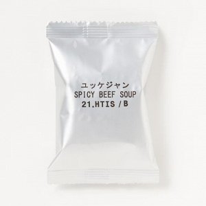 MUJI Korean Spicy Beef Soup – острый корейский суп с говядиной и овощами