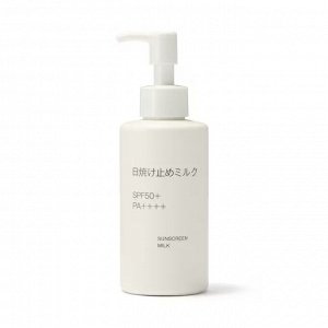 MUJI Sunscreen Milk SPF50+ PA++++ – солнцезащитное молочко