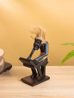 Сувенир «Абориген-айтишник», 20 см, дерево