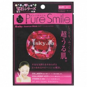 "Pure Smile" "Luxury" Энергетическая маска для лица с микрочастицами рубина 23м
