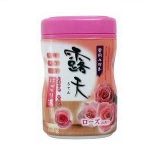 "Fuso Kagaku" Соль для ванны с бодрящим эффектом и ароматом роз (банка 680 гр.),
