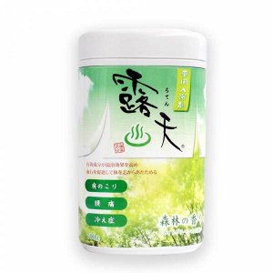 "Fuso Kagaku" Соль для ванны с успокаивающим эффектом и ароматом леса (банка