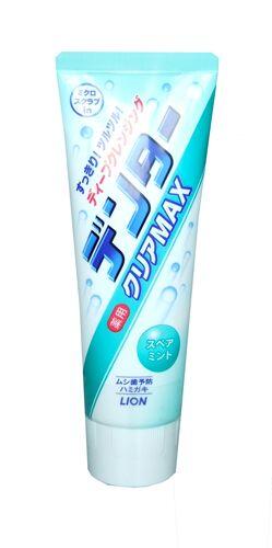 "Lion" "Dentor Clear Max" Зубная паста с микрочастицами против зубного налёта с з