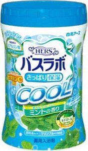 "Hakugen Earth" "HERS Bath Labo COOL" Увлажняющая соль для ванны с освежающим эффектом