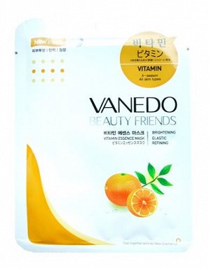 "All New Cosmetic" "Vanedo" "Beauty Friends" Антиоксидантная маска для лица с витаминной