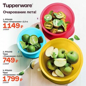 Чаша «Очарование» (1,3 л), голубая