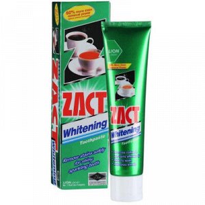 LION "Zact" Зубная паста 150гр отбеливающая для любителей кофе и чая (Whitening) Таиланд