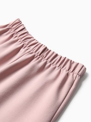 Комплект для девочки (жакет и брюки) MINAKU: PartyDress, пыльно-розовый.