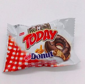 Донаты шоколадные пончики Мини (какао и карамель) «Today» 20г