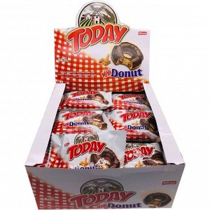 Донаты шоколадные пончики Мини (какао и карамель) «Today» Шоубокс 480г