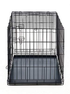 Клетка для собак №4 с поддоном, складная, 94 х 64 х 72 см