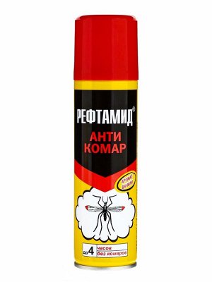 Аэрозоль от насекомых «Рефтамид», Антикомар, репеллентный, с ароматом цитруса/ванили, 145 мл