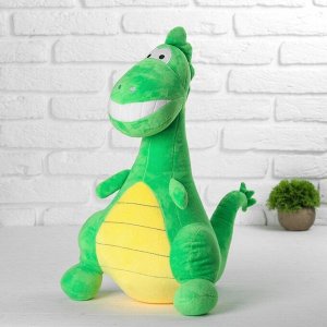Мягкая игрушка "Динозавр" 30 см, цвет зелёный