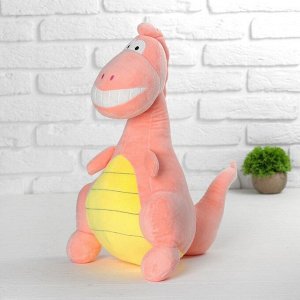 Мягкая игрушка "Динозавр" 30 см, цвет бежевый