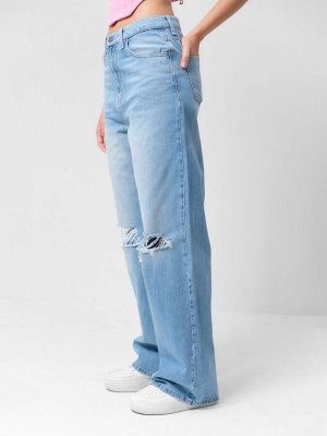 Джинсы женские палаццо MIST: Denim (27) 42-44, голубые