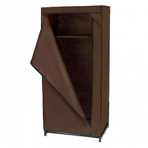 Шкаф для одежды, 75x44x160 см, цвет кофейный