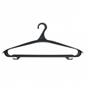 Вешалка-плечики для одежды Clever’s, размер 48-50, цвет чёрный