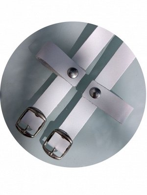Дополнительные ремешки для абаркас AB. Zapatos correas (100) Blanco
