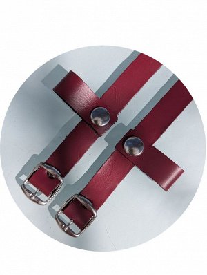 Дополнительные ремешки для абаркас AB. Zapatos correas (100) Burdeos