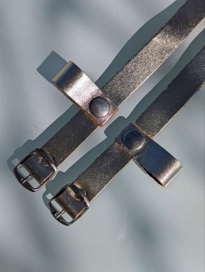 Дополнительные ремешки для абаркас AB. Zapatos correas (100) Platino