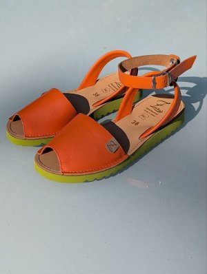 Дополнительные ремешки для абаркас AB. Zapatos correas (100) Naranja