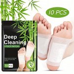 Disunie. Патчи для ног с экстрактом бамбукового угля и зелёного чая, Bamboo Charcoal &amp; Green Tea Foo