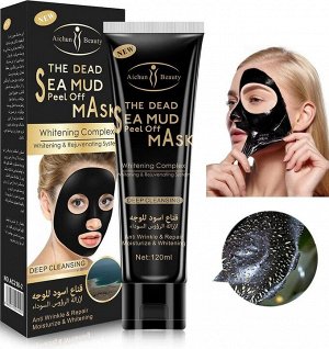 Aichun Beauty. Маска-плёнка для лица с экстрактом чёрной икры, Caviar Peel Off Facial Mask, 120мл.