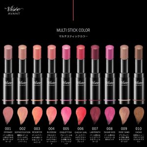 Visee AVANT Multi Stick Color - увлажняющая помада с мультифункционалом румян и теней