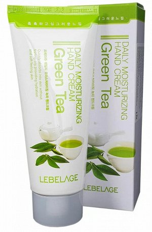 LEBELAGE. Крем для рук увлажняющий с экстрактом зеленого чая DAILY MOISTURIZING HAND CREAM GRE100мл