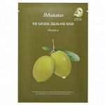 JMsolution Тканевая маска увлажняющая со скваланом, THE NATURAL SQUALANE MASK MOISTURE 30 мл