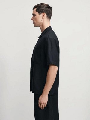 Верхняя сорочка мужская черный