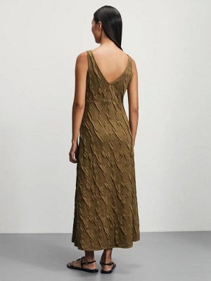 Платье женское хаки/оливковый