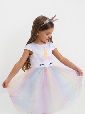 Платье детское «Единорог» KAFTAN 32 (110-116 см)