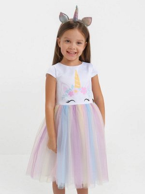 Платье детское «Единорог» KAFTAN 32 (110-116 см)
