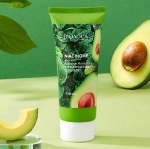 Пенка для умывания с экстрактом авокадо BIOAQUA Niacinome Avokado Cleanser, 100 мл