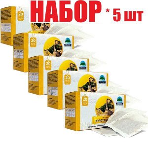 Фиточай Золотая стена ф/п 1,5г №20 БАД (отпуск 5шт)	Тайга-Продукт ЗАО