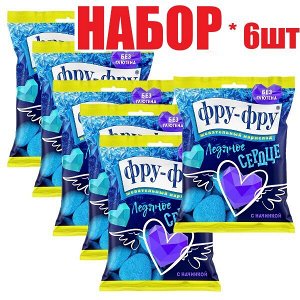Мармелад Фру-фру жеват. Ледяное сердце 80г (отпуск 6шт)	Видал Голосинас С.А.