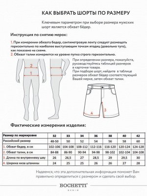 Шорты мужские голубые