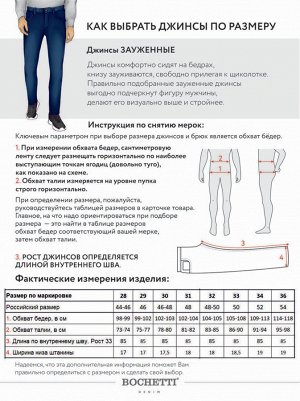 Джинсы мужские утепленные синие