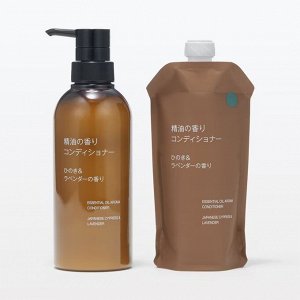 MUJI Essential Oil Scent Conditioner Hinoki & Lavender – Кондиционер с ароматом эфирных масел Хиноки и Лаванды