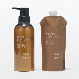MUJI Essential Oil Conditioner Ylang Ylang & Orange – Кондиционер с эфирными маслами иланг-иланга и апельсина