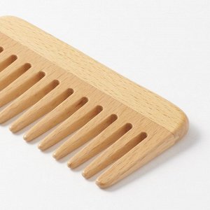 MUJI Beech Wood Hair Comb – деревянный гребень из бука