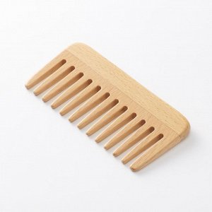 MUJI Beech Wood Hair Comb – деревянный гребень из бука